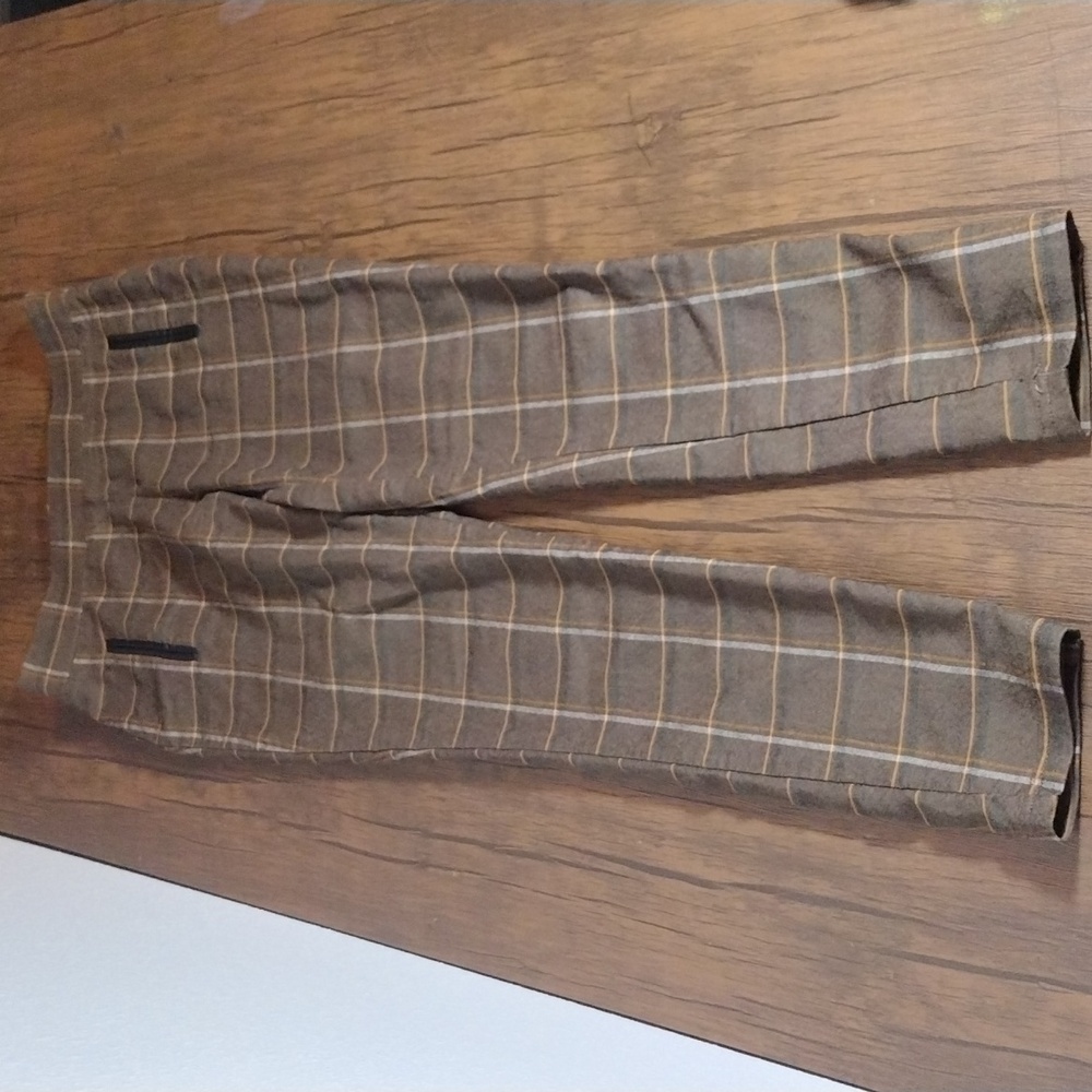 Plaid Calvin Klein Pants